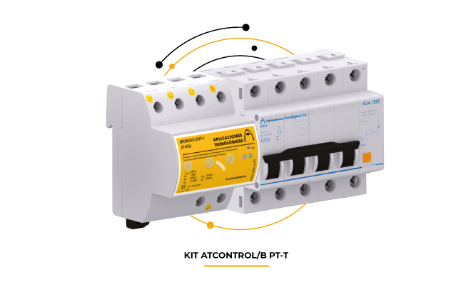 KIT ATCONTROL B PT-T Domestic Surges Aplicaciones Tecnologicas